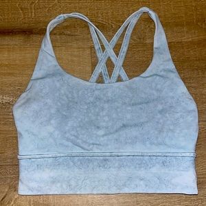 Lululemon Blue Grey Sports Bra